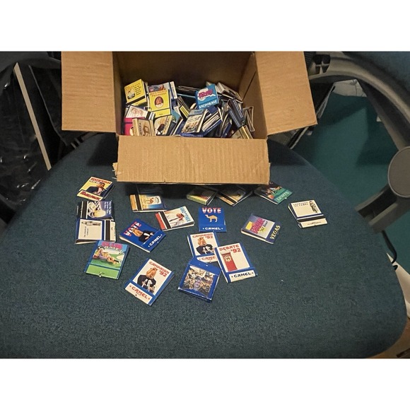 Lot Of 115 Matchbooks‎  Vintage  Camel  Etc
